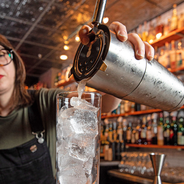 Hawthorne Strainer - (Pina) Mirror Finish Stainless Steel