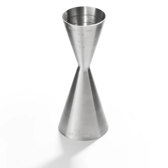 Japanese Style Jigger- (Pina) Mirror Stainless Steel