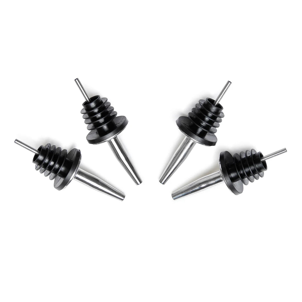 Wide Mouth Speed Pourers (Stainless Steel) - Pack of 4 / 8 / 12