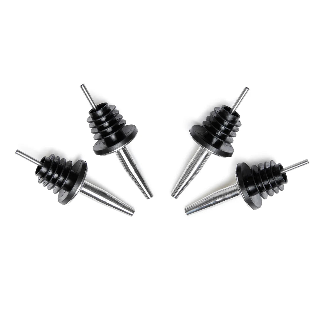 Wide Mouth Speed Pourers (Stainless Steel) - Pack of 4 / 8 / 12